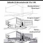 Taller de URBAN SKETCH en Santander organizado por Creando Libros