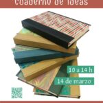 CUADERNO DE IDEAS, taller de encuadernación el 14 de marzo, en Creando Libros de Santander