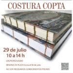 Taller de encuadernación ARTESANAL "Costura Copta" en Creando Libros de Santander