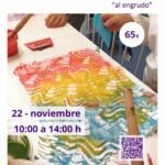 TALLER DE PAPELES PINTADOS AL ENGRUDO-22 NOVIEMBRE 2025, EN CREANDO LIBROS DE SANTANDER